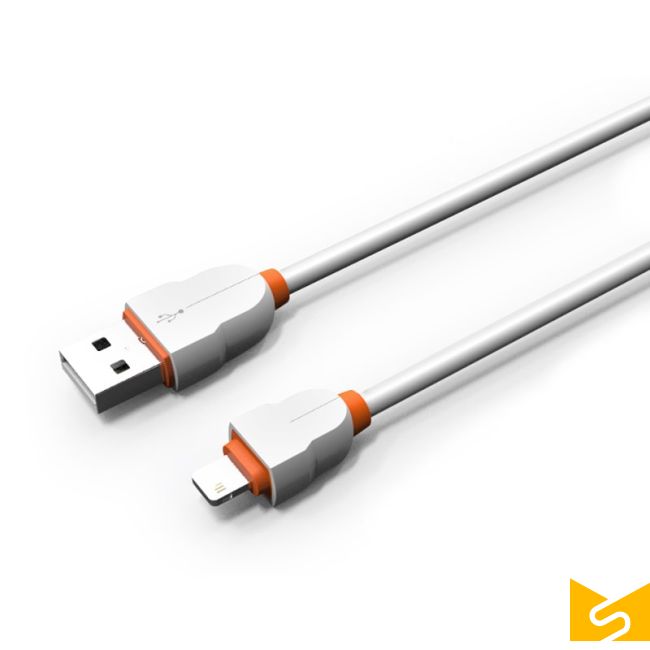 کابل شارژ (تبدیل) USB به لایتنینگ الدینیو مدل LS02 به طول 2 متر