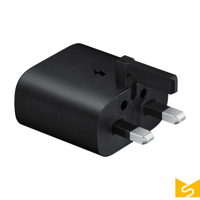 شارژر دیواری 25 وات Type-C سامسونگ مدل PD Adapter EP-TA800XWE 3 Pin سوپر فست شارژ