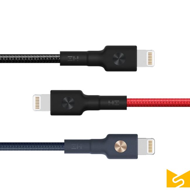 کابل شارژ (تبدیل) USB به لایتنینگ شیائومی مدل ZMI AL805 به طول 1 متر