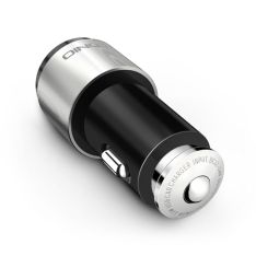 شارژر فندکی الدینیو مدل C403 Q دارای دو پورت فست شارژ با کابل میکرو USB