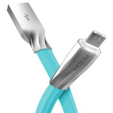 کابل شارژ (تبدیل) یو اس بی به microUSB راک مدل Salmon با قابلیت Auto Disconnect مشکی