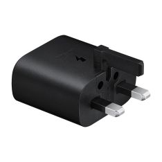 شارژر دیواری 25 وات Type-C سامسونگ مدل PD Adapter 3 Pin سوپر فست شارژ بدون کابل