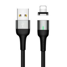 کابل شارژ (تبدیل) مغناطیسی USB به لایتنینگ یوسامز مدل US-SJ326 به طول ۱ متر